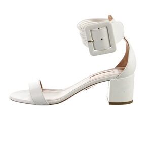 Aquazzura White Leather Sandals